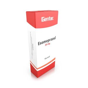 Esomeprazol 20 mg GF Tabletas - Caja 10 und