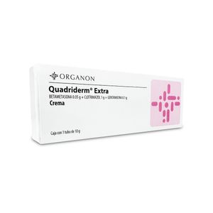 Quadriderm Extra 0.05 g + 1 g + 0.1 g Crema - Tubo 10 g