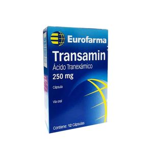 Transamin 250 mg Cápsulas - Caja 12 und