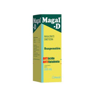 Magal D 540 mg + 40 mg Suspensión Oral - Frasco 200 ml