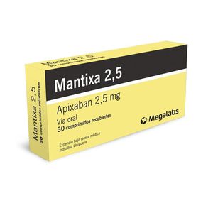 Mantixa 2.5 mg Comprimidos - Caja 30 und