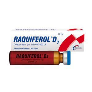 Raquiferol D3 600 000 ui Solución Oral - Ampolla 10 ml