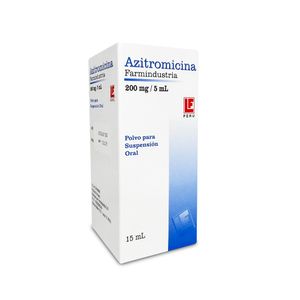 Azitromicina 200 mg/5 ml FI Polvo para Suspensión Oral - Frasco 15 ml