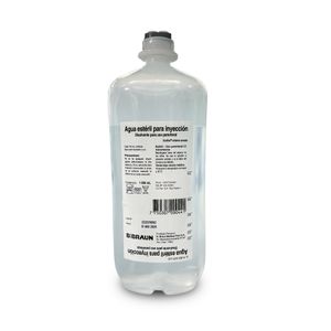 Agua Estéril para Inyección BB Disolvente para Uso Parental - Frasco 1000 ml