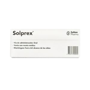 Solprex 10 mg Tabletas - Caja 30 und