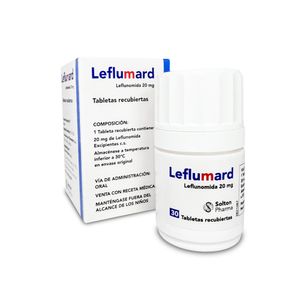 Leflumard 20 mg Tabletas - Caja 30 und