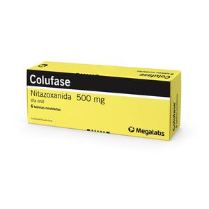 Colufase 500 mg Tabletas - Caja 6 und