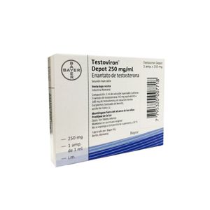 Testoviron Depot 250 mg/ml Solución Inyectable - Ampolla 1 ml