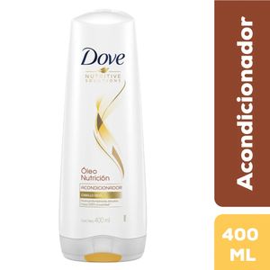 Dove Óleo Nutrición Acondicionador - Frasco 400 ml