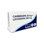 Carbidopa-25-mg---Levodopa-250-mg-MR-Tabletas---Blister-10-und