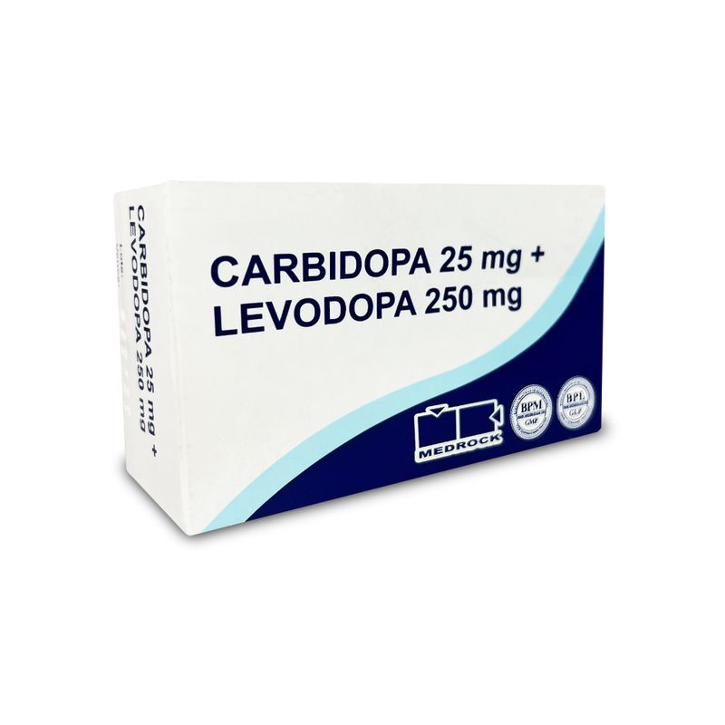 Carbidopa-25-mg---Levodopa-250-mg-MR-Tabletas---Blister-10-und