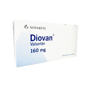 Diovan 160 mg Comprimidos - Caja 28 und