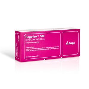 Bagoflox 500 mg Tabletas - Caja 14 und