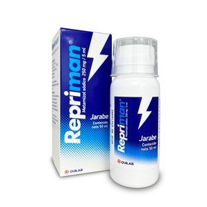 Repriman 250 mg/5 ml Jarabe - Frasco 50 ml