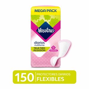 Nosotras Protectores Diarios Flexibles - Bolsa 150 und