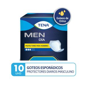 Tena Men Dia Protector para Goteos - Bolsa 10 und