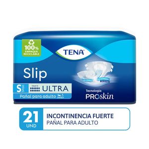 Tena Slip Ultra Pañal para Adultos Talla S - Bolsa 21 und