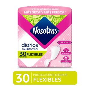 Nosotras Protectores Diarios Flexibles - Bolsa 30 und