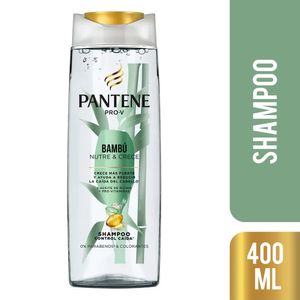 Pantene Pro V Bambú Nutre & Crece Shampoo - Frasco 400 ml