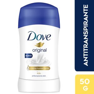 Dove Original Antitranspirante en Barra - Frasco 50 g