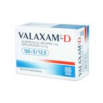 Valaxam-D-160-mg---5-mg---12.5-mg-Comprimidos---Caja-10-und