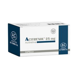 Acitrexol 25 mg Cápsulas - Blíster 10 und