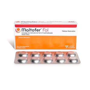 Maltofer Fol Tabletas Masticables - Caja 30 und