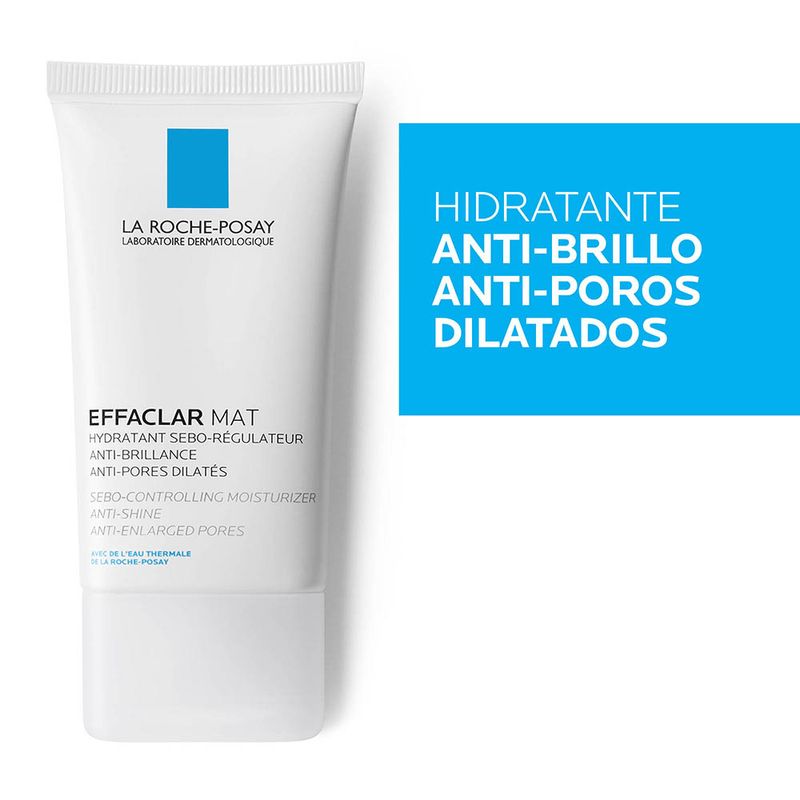 La-Roche-Posay-Effaclar-Mat-Crema-Hidratante---Tubo-40-ml