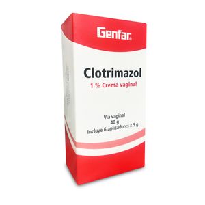 Clotrimazol 1% GF Crema Vaginal - Tubo 40 g