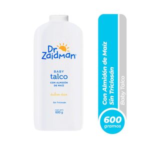 Dr. Zaidman Talco con Almidón de Maiz - Frasco 600 g