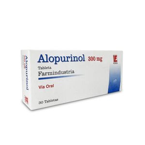 Alopurinol 300 mg FI Tabletas - Caja 30 und