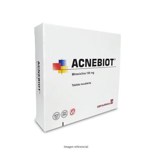 Acnebiot 100 mg Tabletas - Blíster 15 und