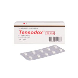 Tensodox 10 mg Comprimidos - Caja 20 und