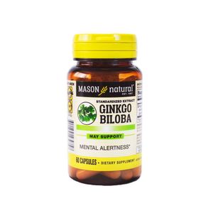 Mason Ginkgo Biloba Cápsulas - Frasco 60 und