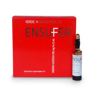 Ensufer 100 mg/5 ml Solución Inyectable - Ampolla 5 ml