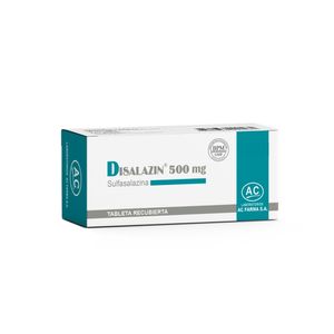 Disalazin 500 mg Tabletas - Blíster 10 und