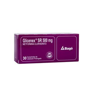 Glicenex SR 500 mg Comprimidos - Caja 30 und