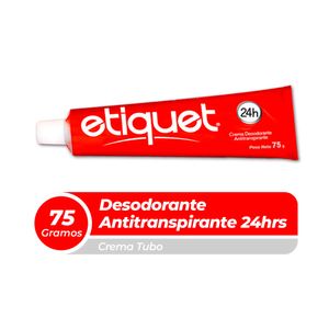 Etiquet Clásico Crema Desodorante - Tubo 75 g