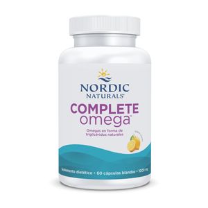 Nordic Naturals Complete Omega 3 6 9 Cápsulas - Frasco 60 und