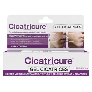 Cicatricure Gel para Cicatrices y Estrías - Tubo 60 g