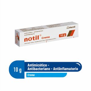 Notil 1 g + 0.1 g + 0.05 g Crema - Tubo 10 g