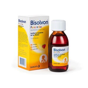 Bisolvon Niños 4mg/5ml Jarabe - Frasco 120 ml