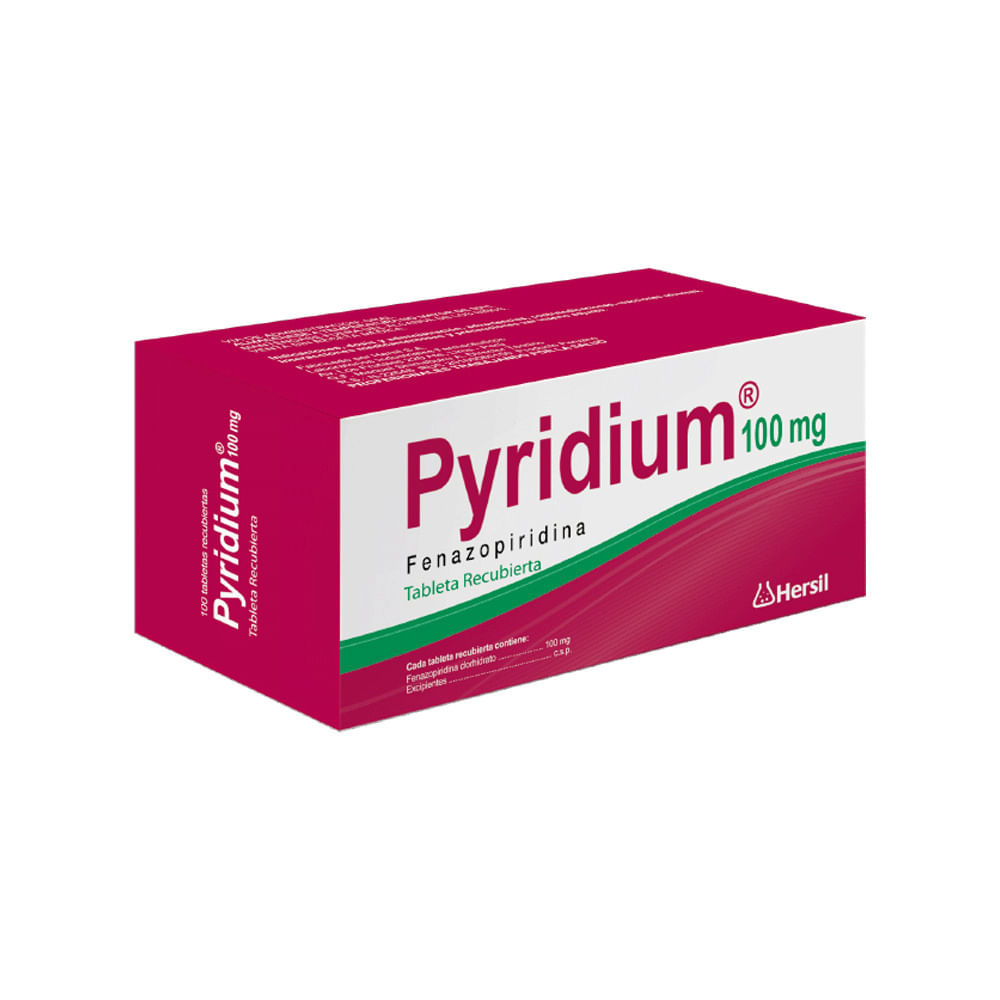 Pyridium 100 mg Grageas 10 und