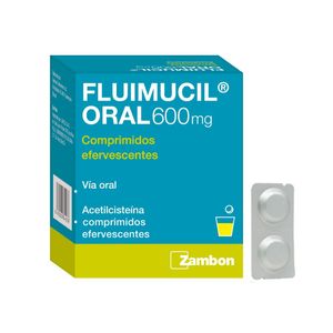 Fluimucil Oral 600 mg Comprimidos Efervescentes - Blíster 2 und