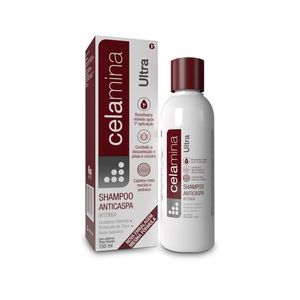 Celamina Ultra Shampoo Anticaspa - Frasco 150 ml