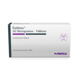 Eutirox 50 mcg Tabletas - Blíster 25 und