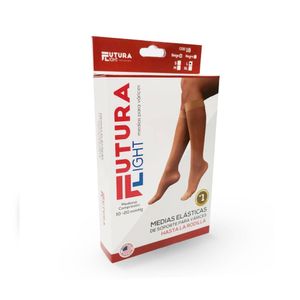 FL Medias de Soporte para Várices hasta la Rodilla 10 20 mmhg Talla L - Caja 2 und