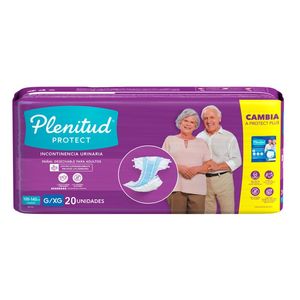 Plenitud Protect Pañales para Adultos Talla G/XG - Bolsa 20 und