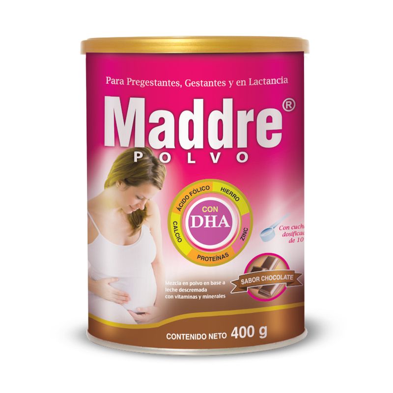 Maddre-Polvo-con-DHA-Sabor-Chocolate---Lata-400-g