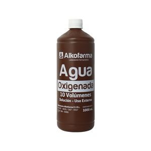 Alkofarma Agua Oxigenada 10V - Frasco 1000 ml